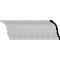 Ekena Millwork 6"H x 3 1/8"P x 6 5/8"F x 94 1/2"L Egg & Dart Crown Moulding MLD06X03X07EG - alternate 1